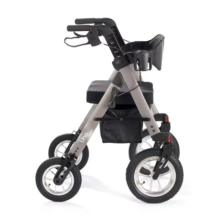 Comodita - Uno All Terrain Rollator Walker with Orthopedic Seat and Ergonomic Backrest