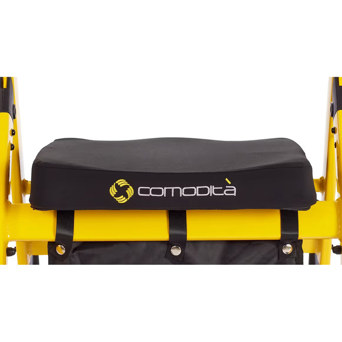 Comodita - Uno All Terrain Rollator Walker with Orthopedic Seat and Ergonomic Backrest