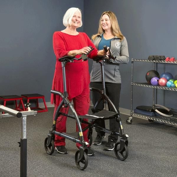 Journey Health & Lifestyle - UpWalker Standard Upright Walker Rollator With Seat And Brakes H200