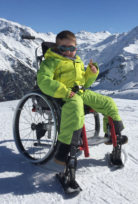 Living Spinal - Wheel Blades S- Wheelchair skis for snow and sand (pair)