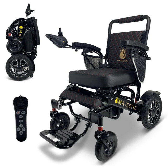 ComfyGo - Majestic IQ-7000 Remote Controlled Electric Wheelchair With Auto Fold