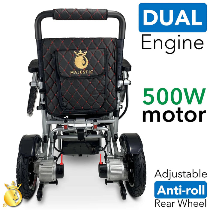 ComfyGo - Majestic IQ-7000 Remote Controlled Electric Wheelchair With Auto Fold