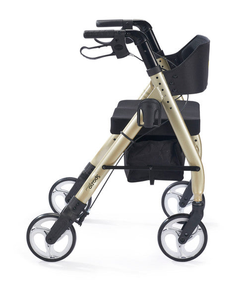 Comodita - Spazio Special Rollator with Extra Wide Seat and Ergonomic Backrest - 20 Inch Seat Width