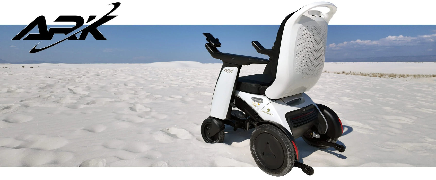 Forcemech - ARK All-Terrain Heavy Duty Folding Powerchair