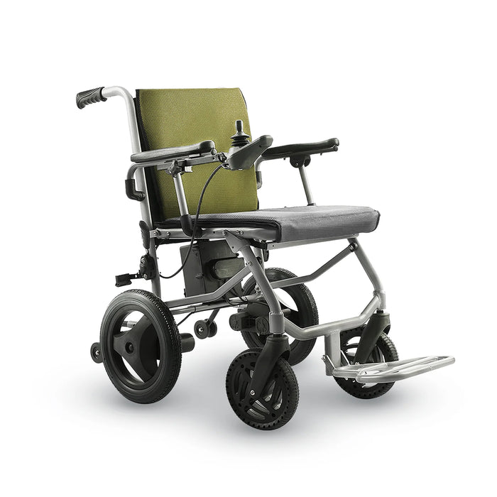 Culver Mobility - KANO Lightweight Foldable Electric Wheelchair, Travel Size, User-Friendly