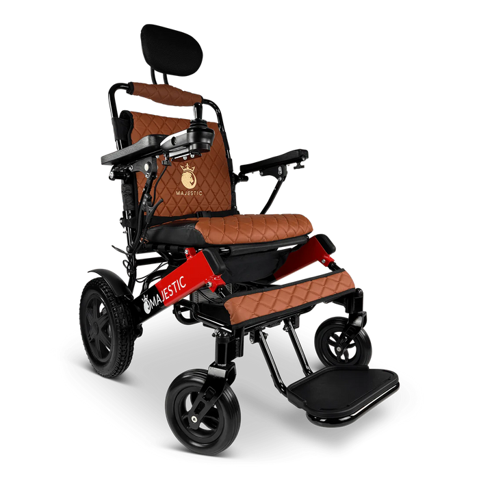 ComfyGo - Majestic IQ-9000 Long Range Folding Electric Wheelchair With Optional Auto-Recline