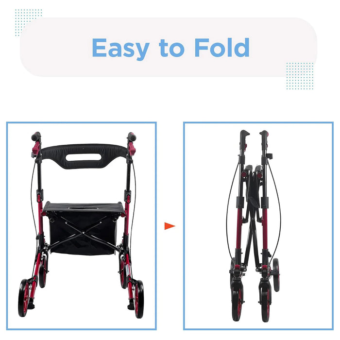 Journey Health & Lifestyle - UpWalker Breeze Rollator Walker