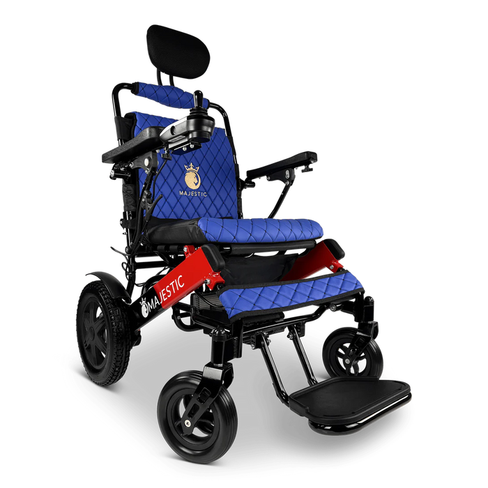 ComfyGo - Majestic IQ-9000 Long Range Folding Electric Wheelchair With Optional Auto-Recline