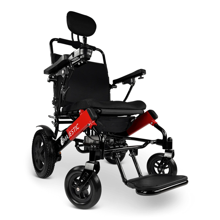 ComfyGo - Majestic IQ-9000 Long Range Folding Electric Wheelchair With Optional Auto-Recline