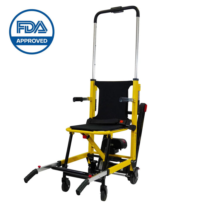 Mobile StairLift - Genesis Mobile Stairlift FDA Approved Portable Stair Chair with 400 lb Capacity and Anti-Slip Ultra Grip Tracks