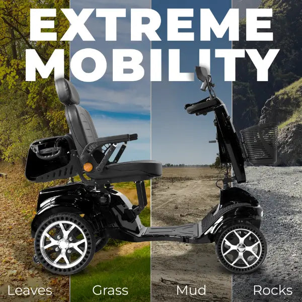 Discover My Mobility - Gladiator 4 Wheel Heavy Duty Mobility Scooter