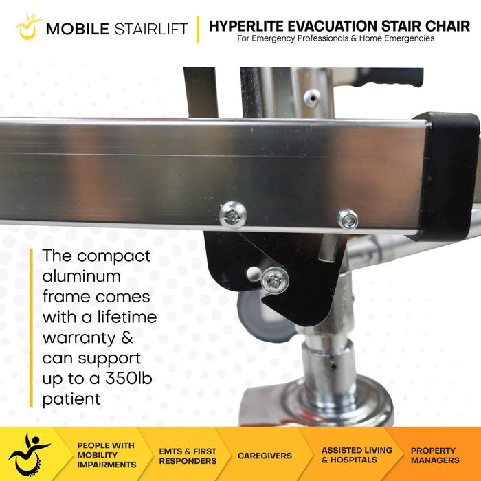 Mobile StarLift - HyperLite Stair Chair, Lightweight Emergency Evacuation Solution