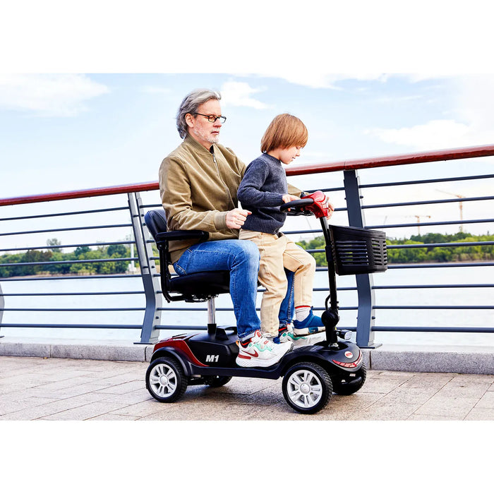 Metro Mobility - M1 Scooter 4 Wheel Electric, 24V 12Ah 300W, 4.97 MPH, 10 Mile Range