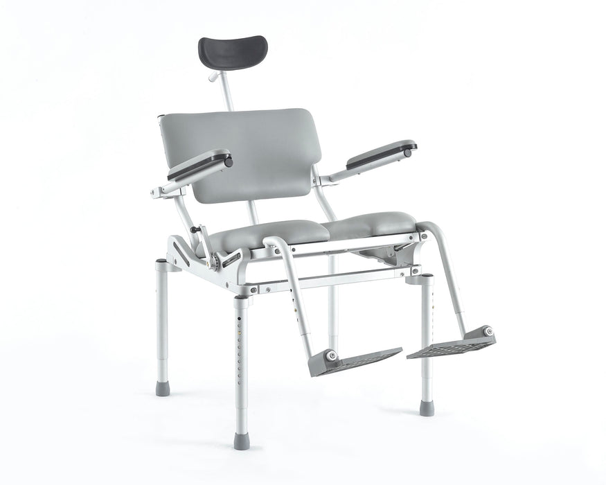 Nuprodx - MC3200Tilt Bariatric Shower Commode Chair With Tilt-In-Space