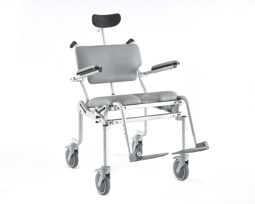 Nuprodx - MC4200Tilt Bariatric Shower Commode Chair With Tilt-In-Space