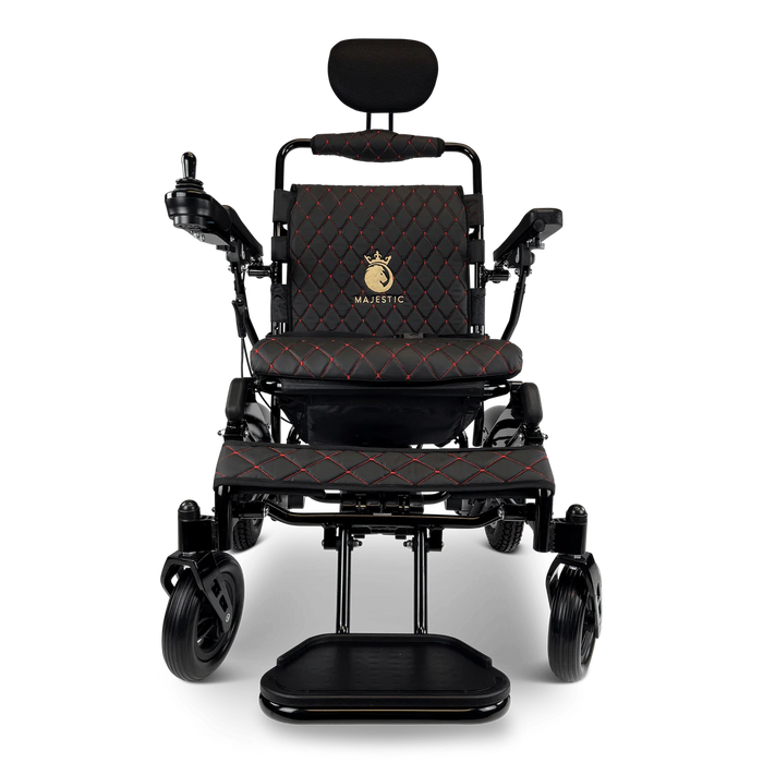 ComfyGo - Majestic IQ-9000 Long Range Folding Electric Wheelchair With Optional Auto-Recline