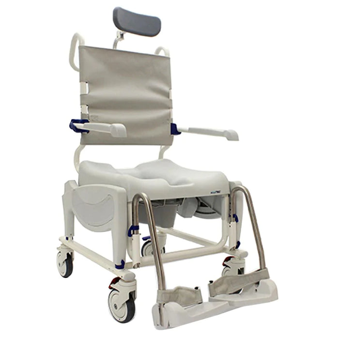 Invacare Aquatec Ocean Ergo VIP Premium Mobile Shower and Commode Chair - OCEANERGOVIPUS