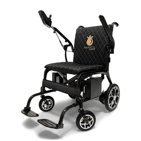 ComfyGo - Phoenix Carbon Fiber Electric Wheelchair: Lightweight, Long-Range, Airline Approved