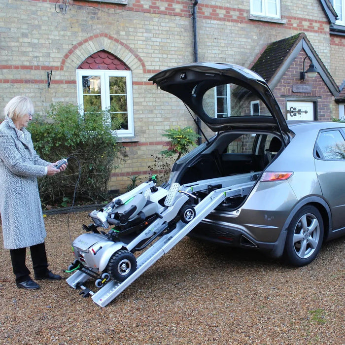 Quingo - Flyte Mobility Scooter With MK2 Self Loading Ramp