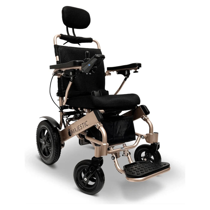 ComfyGo - Majestic IQ-9000 Long Range Folding Electric Wheelchair With Optional Auto-Recline