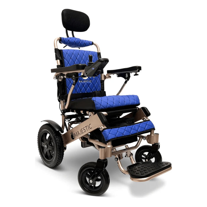 ComfyGo - Majestic IQ-9000 Long Range Folding Electric Wheelchair With Optional Auto-Recline