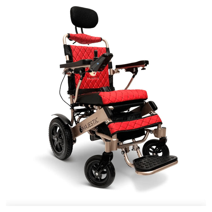 ComfyGo - Majestic IQ-9000 Long Range Folding Electric Wheelchair With Optional Auto-Recline