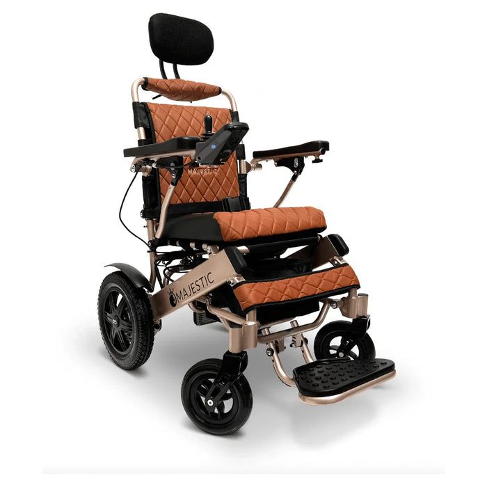 ComfyGo - Majestic IQ-9000 Long Range Folding Electric Wheelchair With Optional Auto-Recline