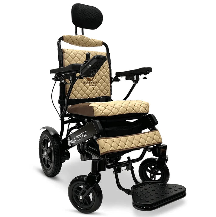 ComfyGo - Majestic IQ-9000 Long Range Folding Electric Wheelchair With Optional Auto-Recline