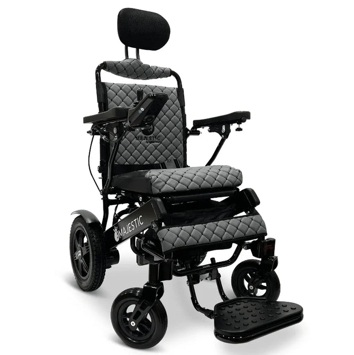 ComfyGo - Majestic IQ-9000 Long Range Folding Electric Wheelchair With Optional Auto-Recline