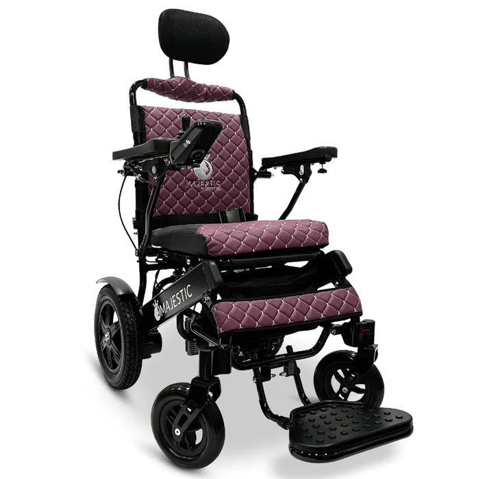 ComfyGo - Majestic IQ-9000 Long Range Folding Electric Wheelchair With Optional Auto-Recline