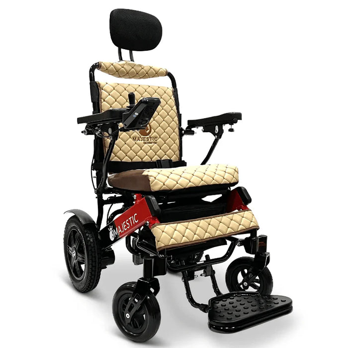 ComfyGo - Majestic IQ-9000 Long Range Folding Electric Wheelchair With Optional Auto-Recline