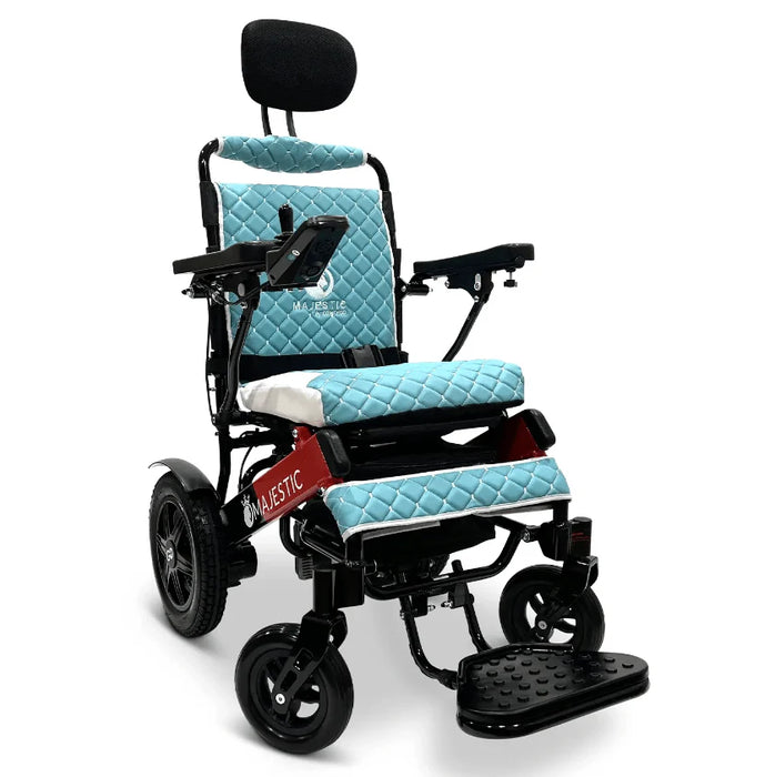 ComfyGo - Majestic IQ-9000 Long Range Folding Electric Wheelchair With Optional Auto-Recline