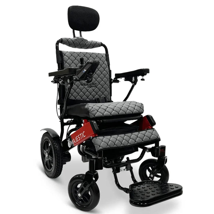 ComfyGo - Majestic IQ-9000 Long Range Folding Electric Wheelchair With Optional Auto-Recline