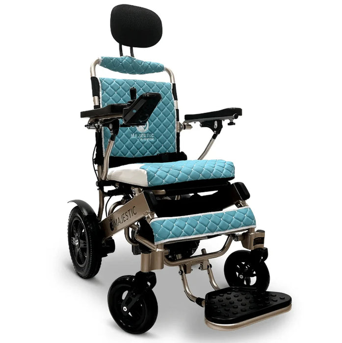 ComfyGo - Majestic IQ-9000 Long Range Folding Electric Wheelchair With Optional Auto-Recline