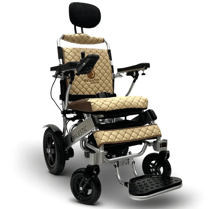 ComfyGo - Majestic IQ-9000 PLUS (20"Seat Width) Long Range Folding Electric Wheelchair With Optional Auto-Recline