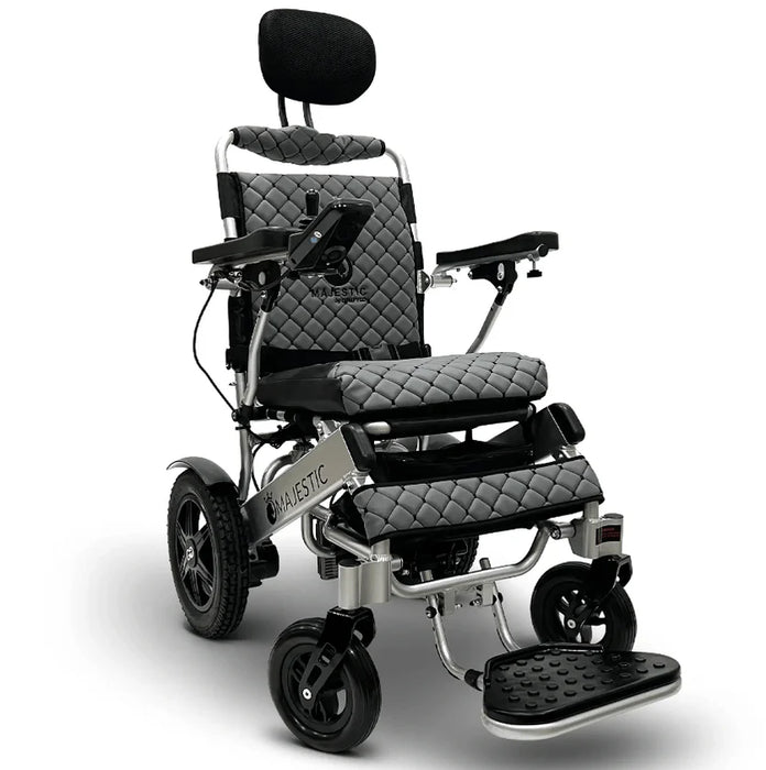 ComfyGo - Majestic IQ-9000 Long Range Folding Electric Wheelchair With Optional Auto-Recline