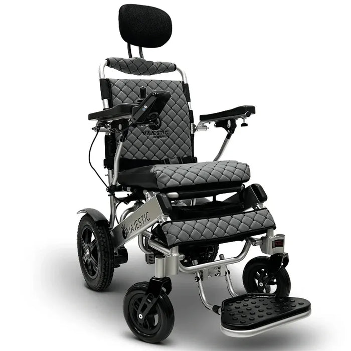 ComfyGo - Majestic IQ-9000 PLUS (20"Seat Width) Long Range Folding Electric Wheelchair With Optional Auto-Recline