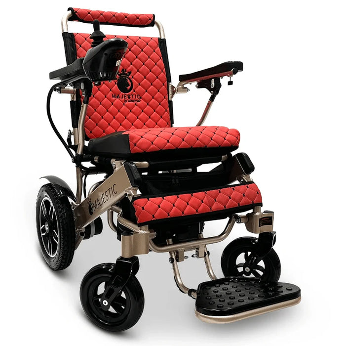 ComfyGo - Majestic IQ-8000  PLUS (20" Seat") Remote Controlled Folding Lightweight Electric Wheelchair