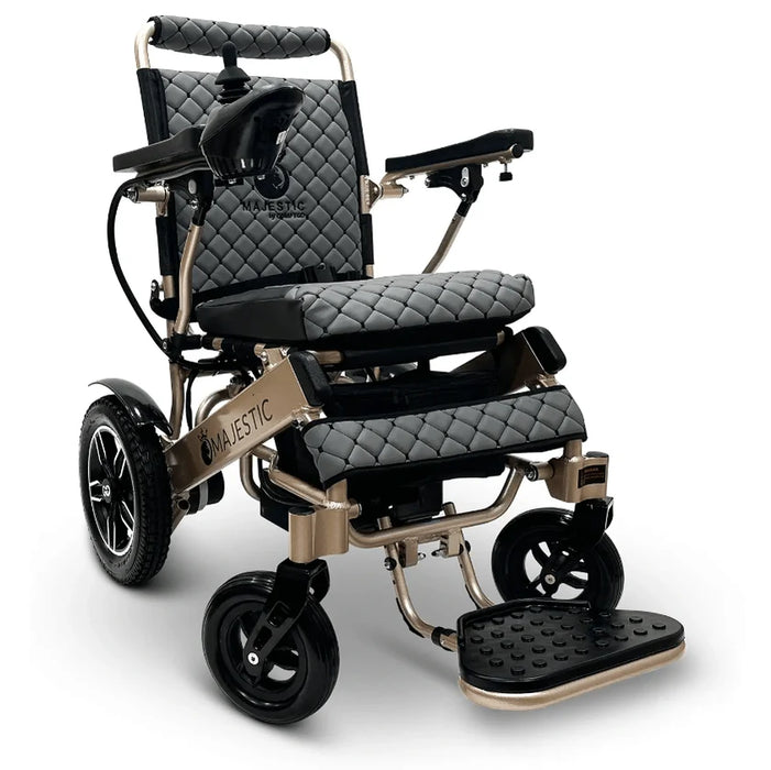 ComfyGo - Majestic IQ-8000  PLUS (20" Seat") Remote Controlled Folding Lightweight Electric Wheelchair