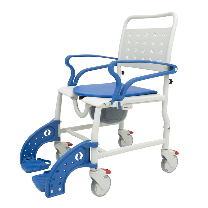 Mobile PatientLift - Sidekick Mobile Shower Chair 3-in-1 Shower Chair, Bathing Commode, with Lockable Wheels and Ergonomic Design