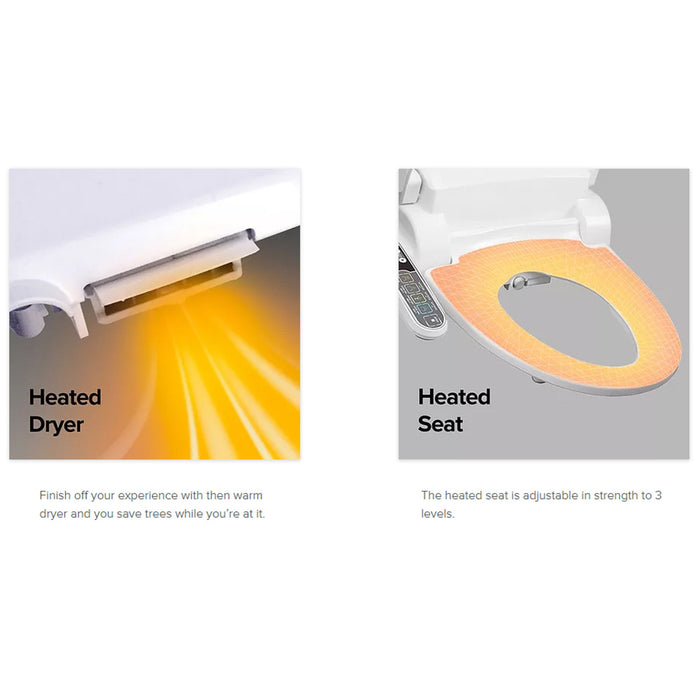 Throne Buttler - Powered Toilet Lift Chair with Heated Bidet Seat