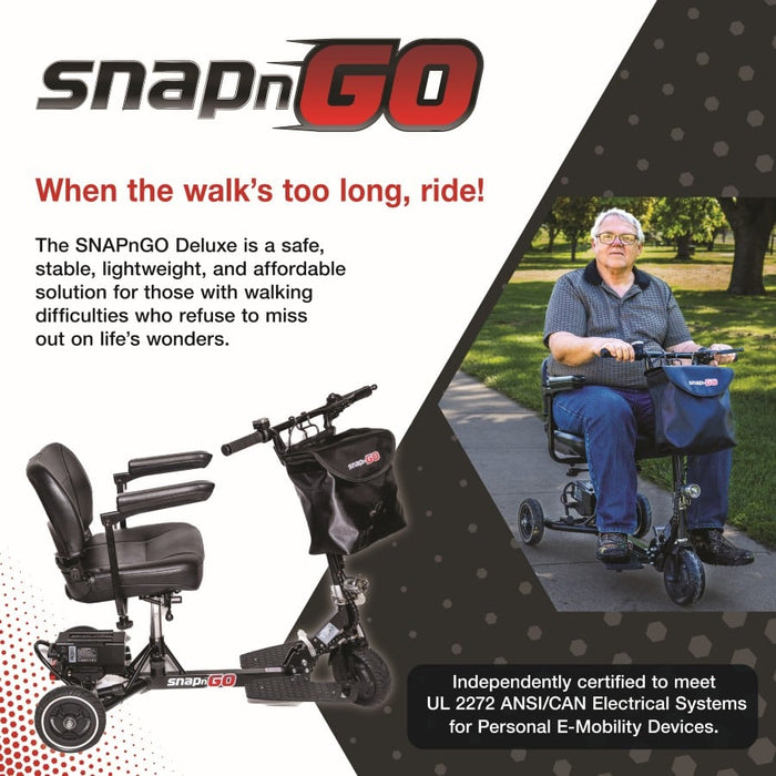 SNAPnGO - Mobility Scooter Deluxe Edition