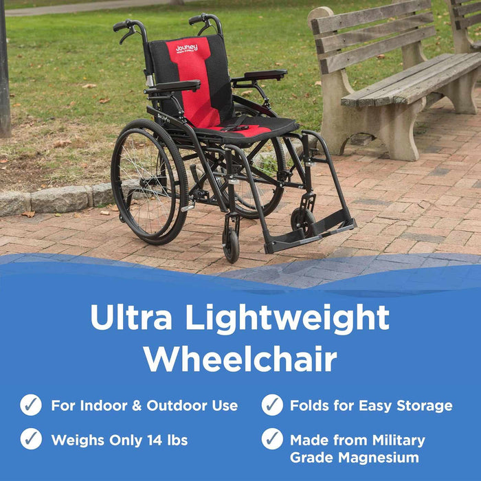 Journey Health & Lifestyle - So Lite C2 Super Lightweight Folding Wheelchair by Journey Health