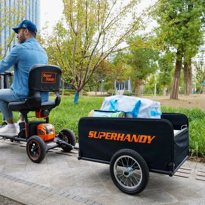 SuperHandy - Explorer 4 Wheel Foldable Mobility Scooter