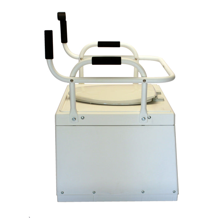 Throne Buttler - Powered Lift Toilet Chair Standard Toilet Seat