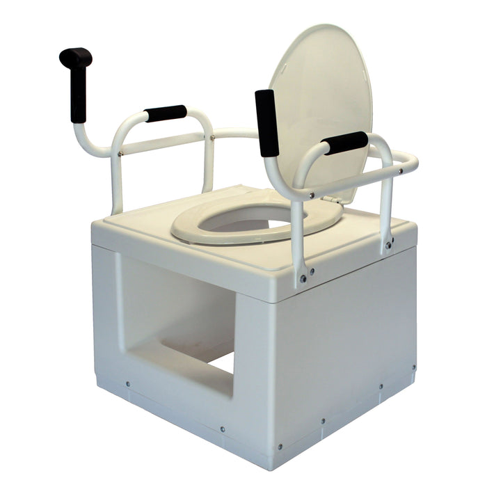 Throne Buttler - Powered Lift Toilet Chair Standard Toilet Seat