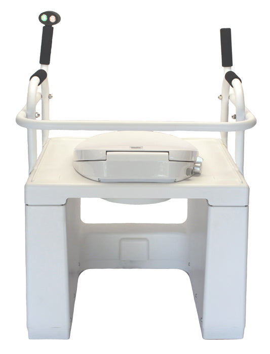 Throne Buttler - Powered Lift Toilet Chair Standard Toilet Seat