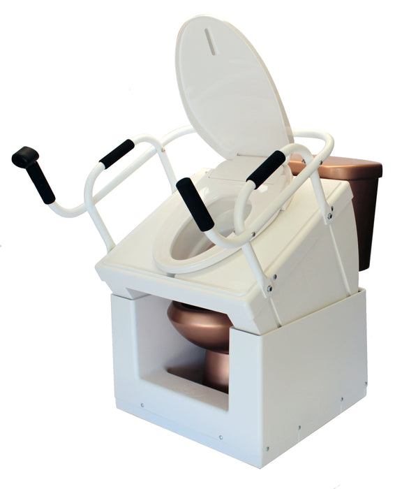 Throne Buttler - Powered Lift Toilet Chair Standard Toilet Seat