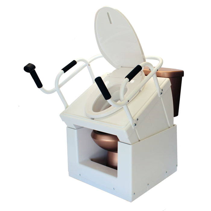 Throne Buttler - Powered Lift Toilet Chair Standard Toilet Seat