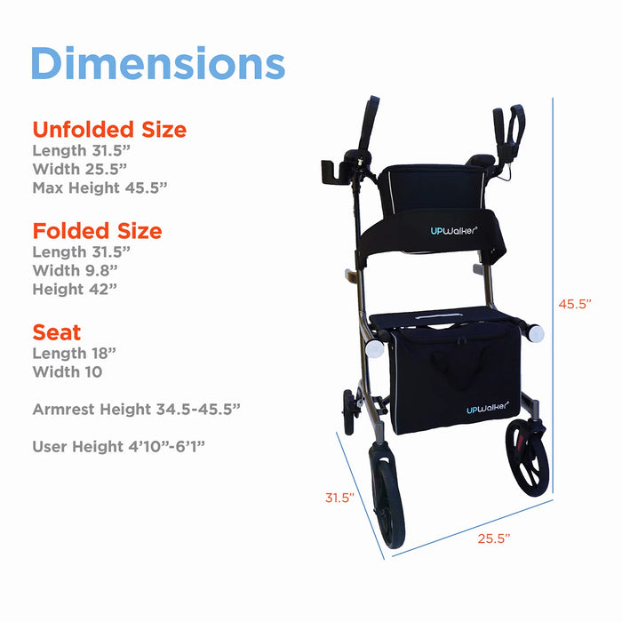 Journey Health & Lifestyle - Upwalker Premium Lite V2 Upright Walker